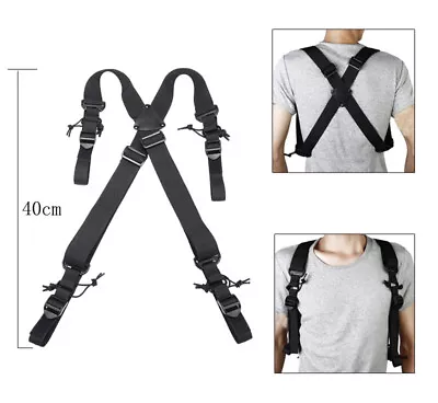 Tactical Military Weight Bearing Shoulder Sling Strap Band Hanging Rope Harness • $16.96