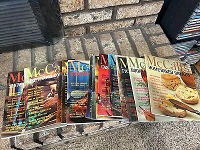 16 McCall’s Cookbook Magazines • $10