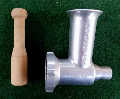 Vintage Dormeyer AT-102-32 Meat Grinder Attachment W/ Push Plunger • $21.95