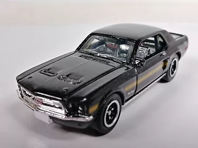 '68 Ford Mustang GT/CS Matchbox 2015 MBX Adventure City Black 1:64 Loose • $8.99