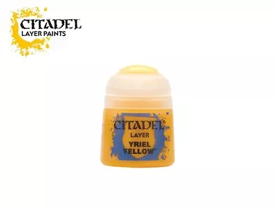 Citadel Layer Paint - Yriel Yellow 12ml (22-01) • £2.75