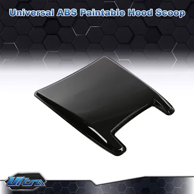 Fit For Camaro Mustang Challenger Sliverado Universal Hood Scoop Glossy Black  • $49.88