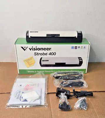 NEW OPEN BOX Visioneer Strobe 400 Mobile And Desktop Duplex Color Scanner • $59.99