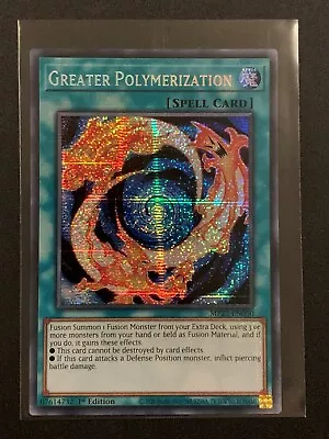 Greater Polymerization | MP22-EN050 | Prismatic Secret Rare | 1st Ed | YuGiOh • £1.30