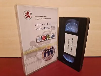 IMC Channel M Showreel 2001 Salford University Big Box - PAL VHS Video Tape (L9) • £9.99