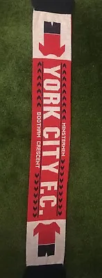 INCREDIBLY RARE York City Vintage Football Scarf BOOTHAM CRESCENT MINT Condition • £29.99