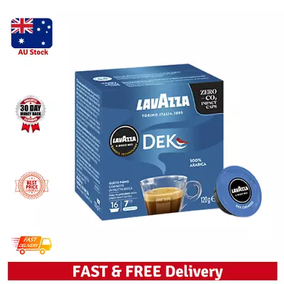 Lavazza A Modo Mio Dek Decaf Coffee Capsules 96 Pack Coffee Pods For Machine • $65.99