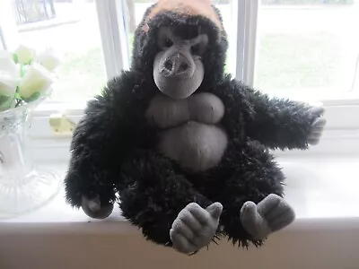£12.45 • Buy Keel Toys Large  Silver Back Gorilla Ape Monkey Soft Toy  Plush 14  36 Cm