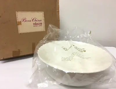 MIKASA White Silk A7050 Bone China Serving Bowl • $38