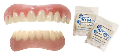 Instant Smile Veneers Complete Set - Tops & Bottoms W/ 2 Bags Of Thermal Beads • $24.99