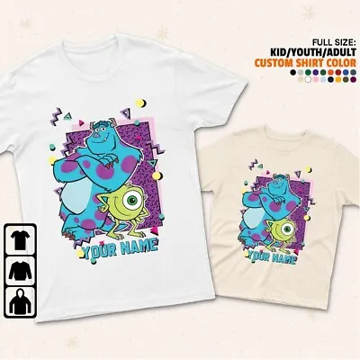 Personalize Monsters Inc Mike And Sulley Best Friend Monster Inc Family Shirt  • $21.99