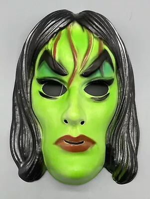 Vtg Ben Cooper Mask Vampira Vampire Girl 1980 • $34.99