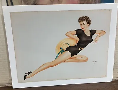 Alberto Vargas Girl  Image #419298 Size Is 9 7/8”  Wide X 7 3/8” High • $25