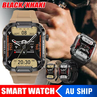 Waterproof Smart Watch Sports Heart Rate Monitor Fitness Trackers Bluetooth Call • $40.95