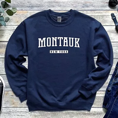 Montauk New Sweatshirt | Montauk New York Crewneck Sweatshirt | Long Island • $40.50