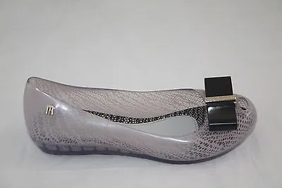 Wmns 31666 Jw+melissa Ultragirl Vii Ad 51913 Beige/clear Flat Shoe Msrp $125.00 • $59