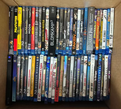 Huge Collection Of Blu-Ray Movies~ Choose Your Titles! • $4.99