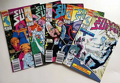 Silver Surfer 56 57 58 59 60 Five Issues Marvel Comics Mostly Newsstand Edition • £14.99