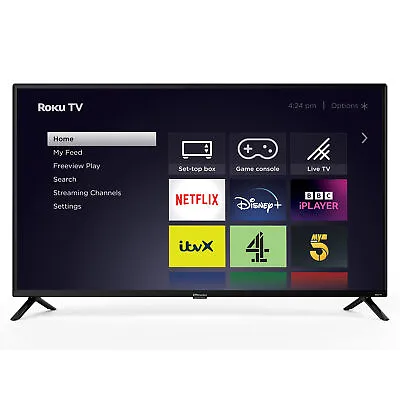 EMtronics Roku TV Smart 40  Inch Full HD With Freeview Play Apps And 3 X HDMI • £174.99