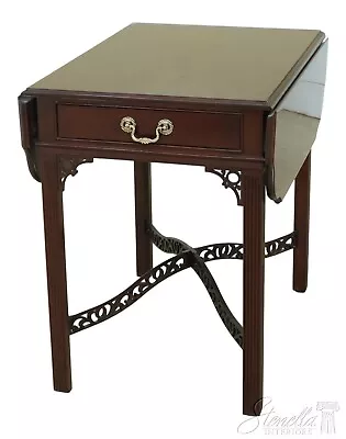 F50991EC: COUNCILL CRAFTSMEN Drop Leaf Mahogany Pembroke Table • $565