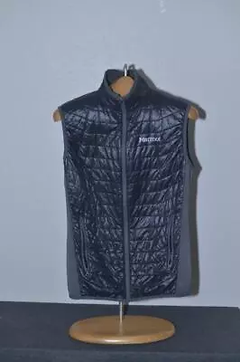 Marmot Men's Vest Small Quilted Front Stretch Back   Pic Show Measurements • $8.99