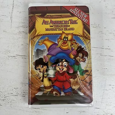 American Tail An - The Treasure Of Manhattan Island (VHS 2000 Clamshell) • $2.25