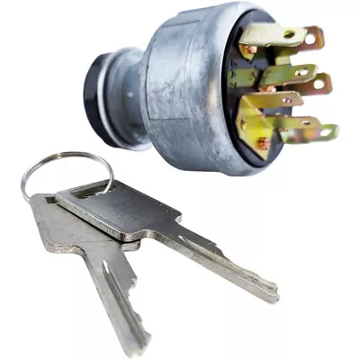 Ignition Switch W/Key 31-280 4 Position 7 Pin For Bobcat Tractor 31-280-31-280 • $26.30