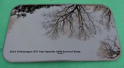 2012 Volkswagon Vw Gti Year Specific Sunroof Glass Oem No Accident Free Shipping • $179