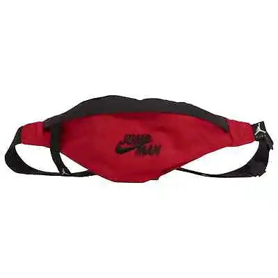 Jordan Nike Waist Bag Fanny Pack Belt Festival Pouch Crossbody Red • $20.32
