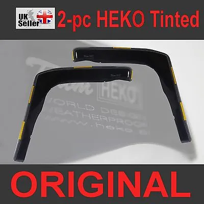 MERCEDES SPRINTER MK2 2006-2018 2-pc Wind Deflectors HEKO Tinted • £49.75