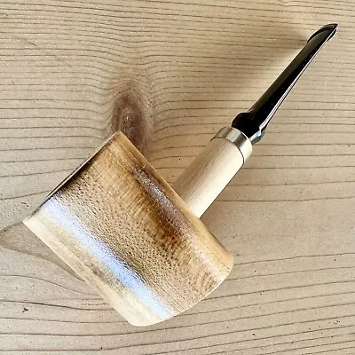 Missouri Meerschaum Poker Maple Charred Hardwood FILTER Pipe • $19.99