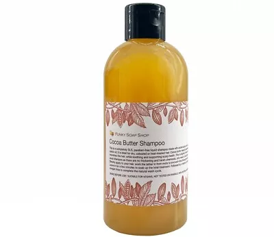 1bottle Liquid Cocoa Butter Shampoo 100% Natural SLS Free 250ml  • £12