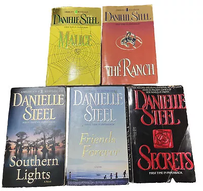 Lot Of 5 Danielle Steel Paperback Books Mass Market • $9.99