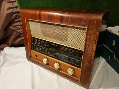 Vintage Bush Valve Radio Model AC34 (Possible) - SPARES & REPAIRS - UNTESTED • $52.29