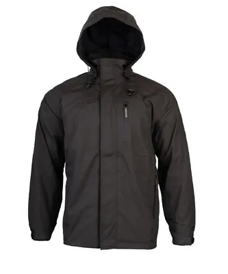 Jack Pyke Technical Featherlite Jacket Mens Waterproof Hooded Hunters Green M • £59.99