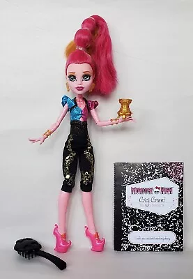 Gigi Grant Doll *READ* 13 Wishes Monster High Diary Shoes Gold Earrings Pink • $34.99