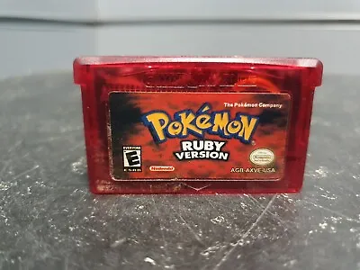 Genuine Pokémon Ruby Cartridge Only Gameboy Advance Free Post UK • £28