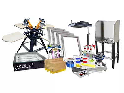 DIY 4 Color Shocker© Start-Up Screen Printing Kit - Press Flash Exposure - 44-1  • $1999.99