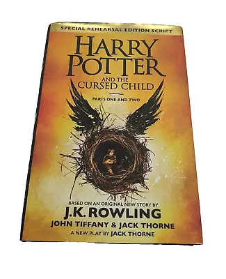 Harry Potter And The Cursed Child Special Rehearsal Edition Part 1 & 2 • $22.99