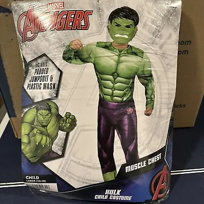 Halloween Costume NEW Marvel AVengers Hulk Child Medium Or Large • $14.88