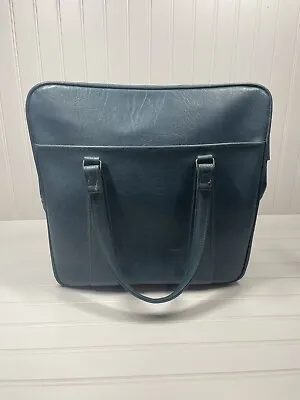 Vtg Samsonite Luggage Weekender Hand Bag Royal Traveler Medalist Blue • $59