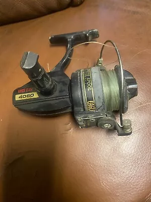 Vintage Eagle Claw 4060 Graphite Spinning Fishing Reel • $5