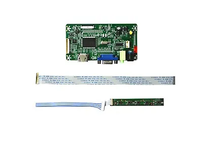 DIY Monitor Kit For 15.6  LTN156AT40 1366X768 40Pin LCD Driver Board (HDMI+VGA) • $23.99