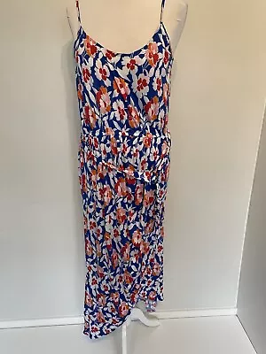 M&S Scrappy Summer Dress Size 14  • £5.99