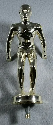 Vintage Male Gold 4 1/4 In Swimmer Metal Trophy Topper-New Old Stock-Very Nice • $5.59