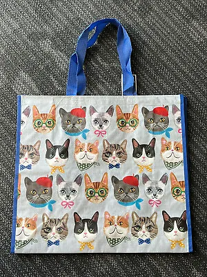 Kitty Cat & Kitten Lovers Reusable Durable Shopping Grocery Market Eco Bag NEW • $4.85