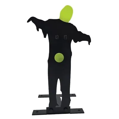 Gr8fun Kill Zone Targets Zombie Metal Silhouette With Resetting Paddles • £34.52