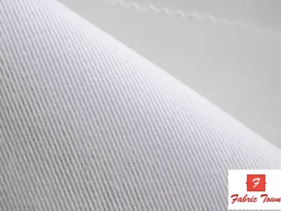 £1.50 • Buy Thick Twill 100% Cotton Drill Fabric Calico Craft Upholstery Fabric 150cm