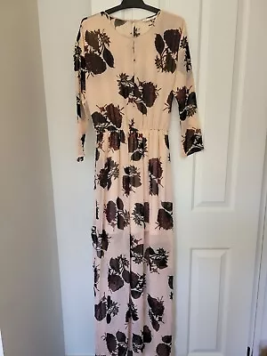 Zara Trafaluc Ladies Sheer Under Lay Open Back Long Dress Size S • $15