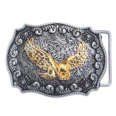  Golden Eagle Belt Buckle Handmade Frame Fashion Belt Buckle (Eagle Feet • £10.18